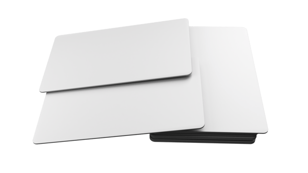 3D rendered Business card mock up with front and back. Empty mockup for Presentation png