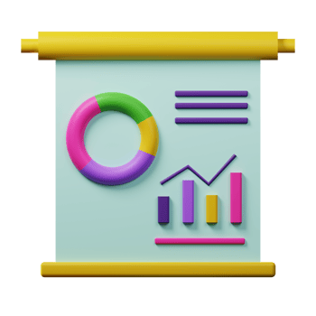 3d icon business. presentation png