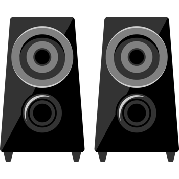 Mini Speaker Illustration png