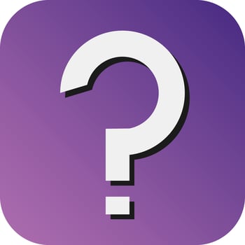 Questions Vector Glyph Gradient Background Icon For Personal And Commercial Use.