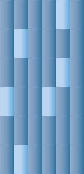 Blue bright gradient background pattern tiles. Vector illustration