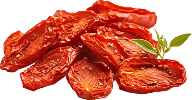 AI generated sun dried tomatoes png