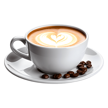 AI generated Coffee Cup Isolated on Transparent Background png