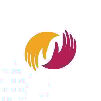 Hand Care icon Template vector illustration