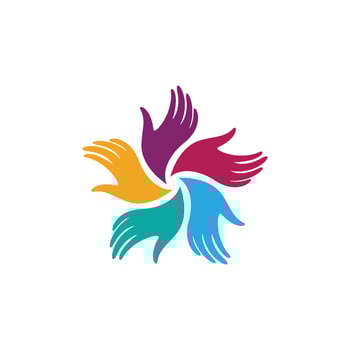 Hand Care icon Template vector illustration