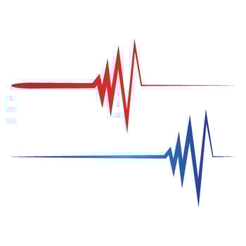Health medical heartbeat pulse vector