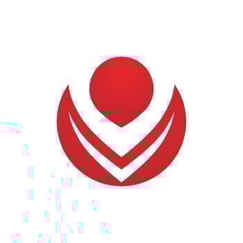 V Letter Logo Template vector