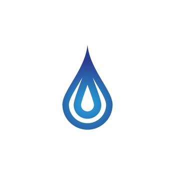 water drop Logo Template vector