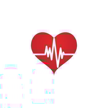 Health medical heartbeat pulse vector