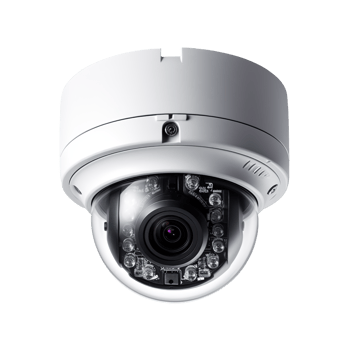 AI generated Security CCTV camera on transparent background png