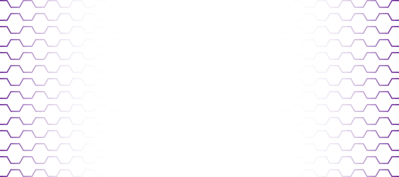 hexagonal violet chain metal net border frame transparent png