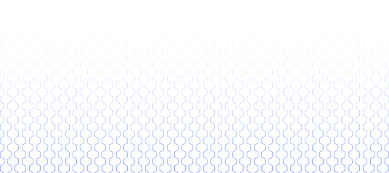 hexagonal blue glossy metal net transparent background png