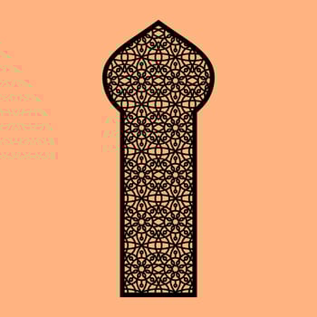 Simple Vector Pattern for CNC Laser Cutting, Decoration, and Ornament