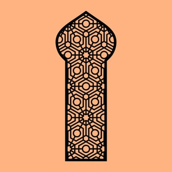 Simple Vector Pattern for CNC Laser Cutting, Decoration, and Ornament