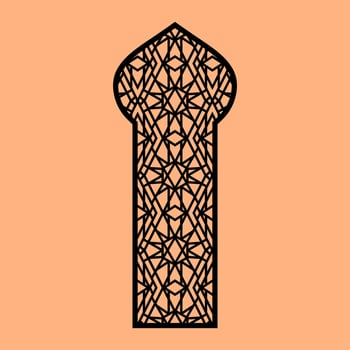 Simple Vector Pattern for CNC Laser Cutting, Decoration, and Ornament