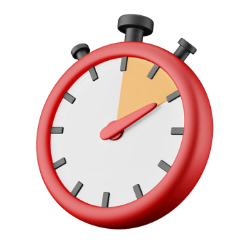 limited time offer deadline symbol stopwatch 3d rendering icon illustration isolated png