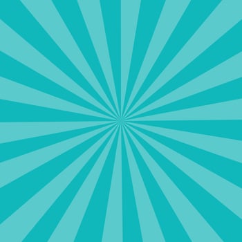 soft light Blue color sunburst background. Vector illustration