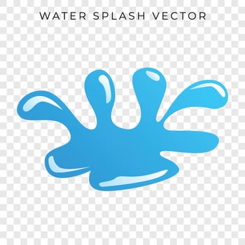 water splash vector gradient style scatter