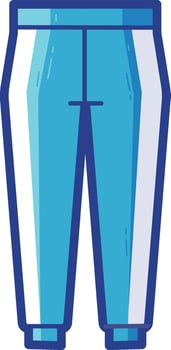 sports pants illustration design, art and creativity vector