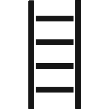 Construction Ladder Icon Filled Style png