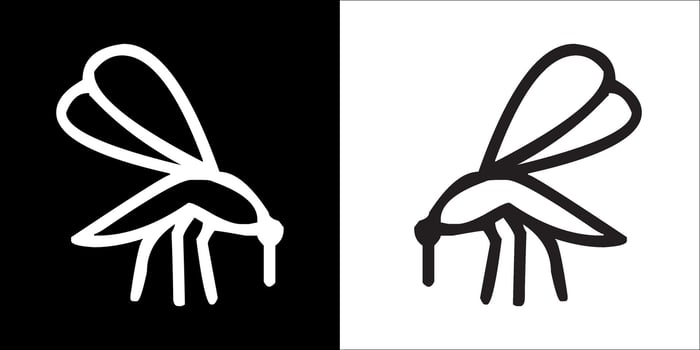 Illustration vector graphics of insect icon