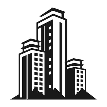 A City Building logo vector free