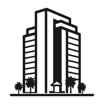 A City Building logo vector free
