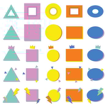 Illustration of element pack vector
