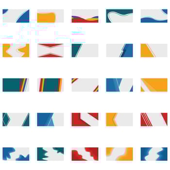 Illustration of banner pack vector