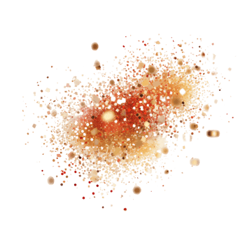 festive sparkle isolated on transparent background png