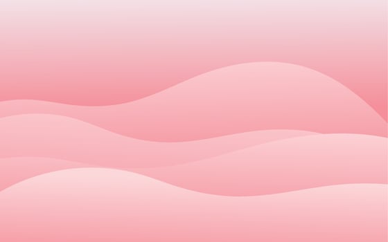 a pink background with waves and a pink sky vector