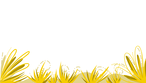 Illustration background with a mellow yellow plant theme. Perfect for wallpaper, invitation cards, envelopes, magazines, book covers. png