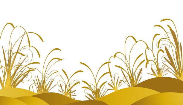 Illustration background with a mellow yellow plant theme. Perfect for wallpaper, invitation cards, envelopes, magazines, book covers. vector