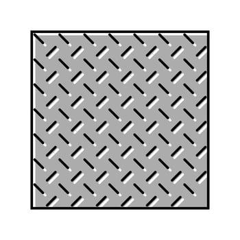 sheet metal manufacturing engineer color icon vector illustration
