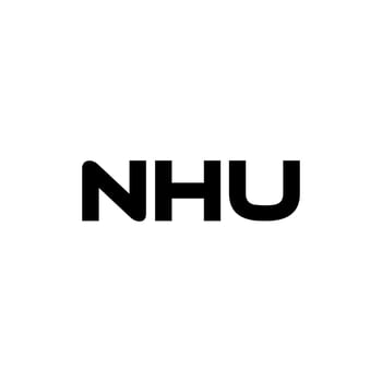 NHU Letter Logo Design, Inspiration for a Unique Identity. Modern Elegance and Creative Design. Watermark Your Success with the Striking this Logo. vector