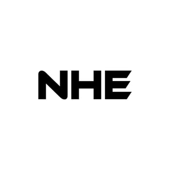 NHE Letter Logo Design, Inspiration for a Unique Identity. Modern Elegance and Creative Design. Watermark Your Success with the Striking this Logo. vector