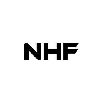 NHF Letter Logo Design, Inspiration for a Unique Identity. Modern Elegance and Creative Design. Watermark Your Success with the Striking this Logo. vector