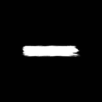 Paint Brush or Brush Stroke Silhouette, can use for template, lay out, background, art illustration,  advertisement space, or graphic design element. Vector Illustration
