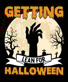 Halloween T Shirt Design vector
