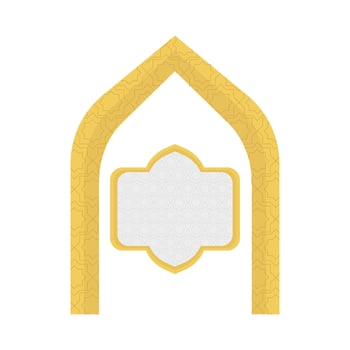 islamic element illustration vector