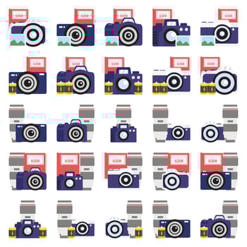 camera photo illustration vector