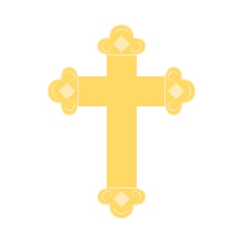 christian cross religious  illustration vector