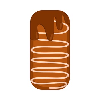 ice cream chocolate illustration vector