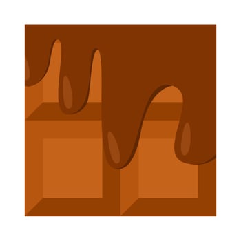 chocolate bar illustration vector