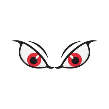 eye lens red illustration vector