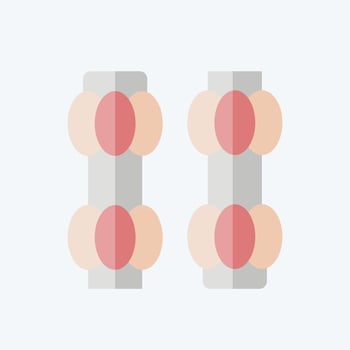 Icon Salt and Pepper. related to Cooking symbol. flat style. simple design editable. simple illustration vector