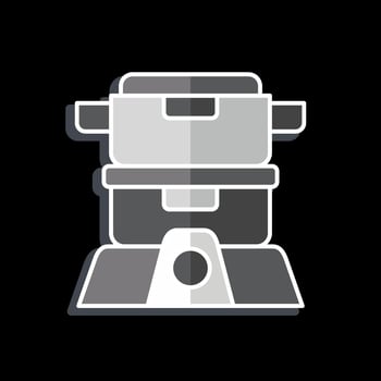 Icon Steamer. related to Cooking symbol. glossy style. simple design editable. simple illustration vector