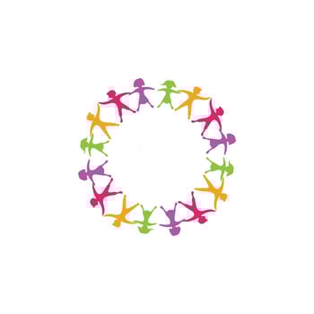 Community, network and social icon vector