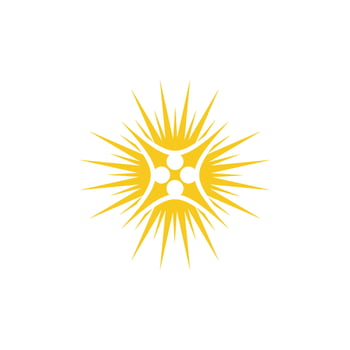 Sun Vector illustration Icon
