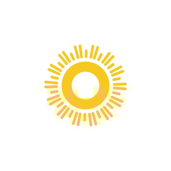 Sun Vector illustration Icon